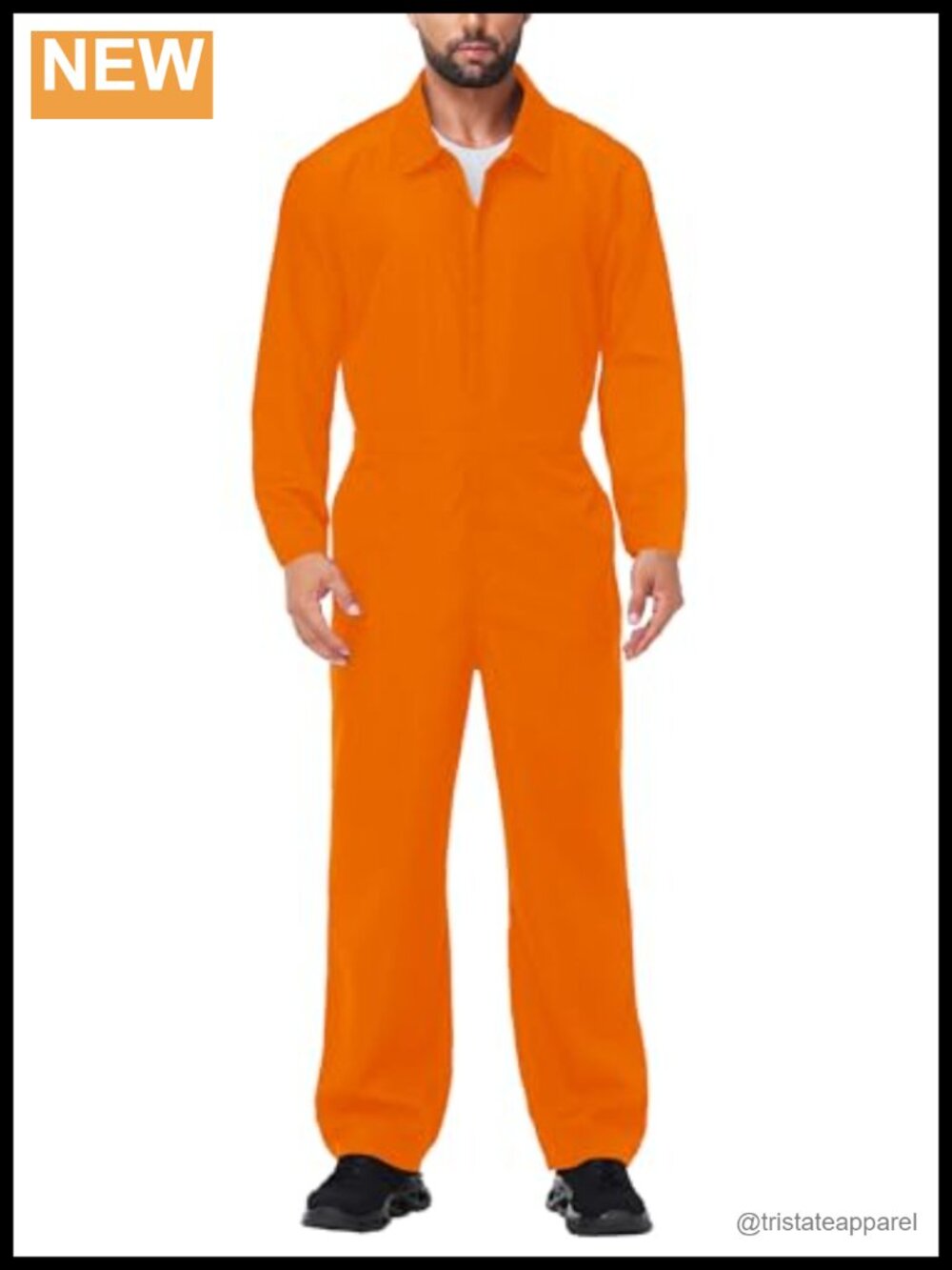 Men's Halloween Long Sleeve Zipper Jumpsuit Mechanic Costume Coveralls